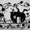 Peter Pumpkin Eater - Paper Other - By Gabrielle Rogers, Black On White Silhouette Other Artist