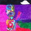 Disabled - Inks Drawings - By Evan Gozali, Expressive Drawing Artist
