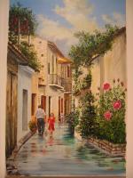 Street View - Lefkara - Oil