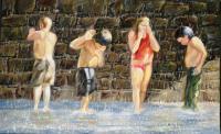 Figurative - In The Rain - Oil