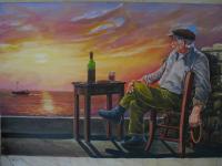 Figurative - Sunset - Oil