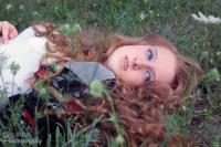 Girl In Field - Photography Photography - By Cassi Fields, Vintage Photography Artist