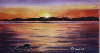 Seascape - Showtime - Watercolor