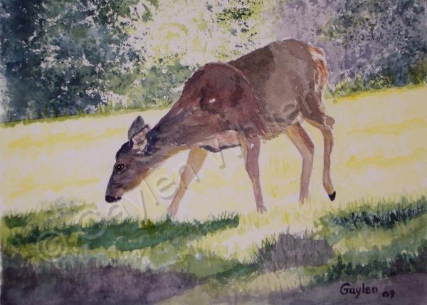 Animals - Afternoon Snack - Watercolor