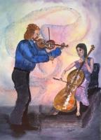 Figurative - Celtic Fusion - Watercolor