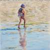 Fancy Pants - Watercolor Paintings - By Gaylen Whiteman, Impresssionism Painting Artist