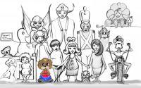 Children - My Characters And Avatars - Pencil And Some Pen