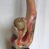 Snake Sax - Wood Sculptures - By Liviu Bora, Simbolism Sculpture Artist