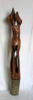Kicsi Venus - Wood Sculptures - By Liviu Bora, Figurative Sculpture Artist