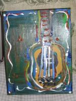 Vaughnart - Guitar Art 2010 - Acrylic