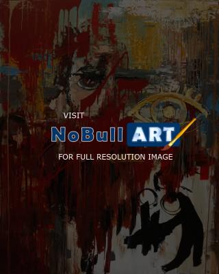 Expressionism - Raid - Acrylic On Canvas