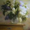 Lilac - Oil On Canvas Paintings - By Jan Bartkevics, Still Life Painting Artist