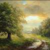 Main Landscape - Oil On Canvas Paintings - By Jan Bartkevics, Landscape Painting Artist