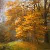 Autumn Landscape - Oil On Canvas Paintings - By Jan Bartkevics, Landscape Painting Artist