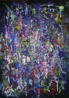 Chaos - Acrylic Paintings - By Kevin Carr, Abstract Painting Artist