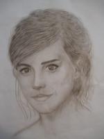 Emma Watson - Oil Paintings - By Kevin Carr, People Painting Artist