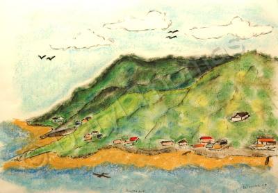 Crusin The Gulf - Hills Of Routan - Pastels