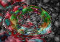 Donzigeddon - Abstract Mixed Media - By John Wayne, Digitally Altered Paintings Mixed Media Artist
