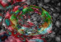 Donzigeddon - Abstract Mixed Media - By John Wayne, Digitally Altered Paintings Mixed Media Artist