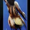 N-103 - Pastels Drawings - By Jacques Benatar, Nudes Drawing Artist