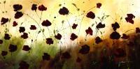 Flowers - Untamed Poppies - Acrylic On Canvas
