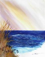 Seascape - Quietness Of The Ocean - Acrylic On Canvas