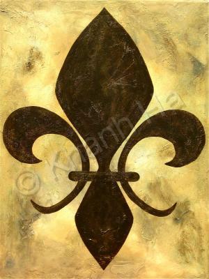 Symbol - Saint - Acrylic On Canvas