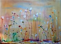 - - Acrylic On Canvas Paintings - By Khanh Ha, Abstract Painting Artist