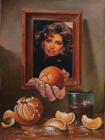 Caught In Theft - Oil Paintings - By S   O L   D, Realism Painting Artist