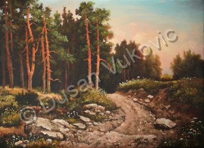 Gallery I - Motif From Zlatibor - Oil