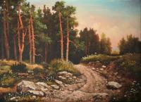 Motif From Zlatibor - Oil Paintings - By S   O L   D, Realism Painting Artist