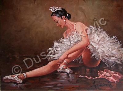 Gallery I - Ballerina III - Natasha M - Oil