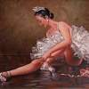 Ballerina III - Natasha M - Oil Paintings - By S   O   L   D S   O   L   D, Realism Painting Artist