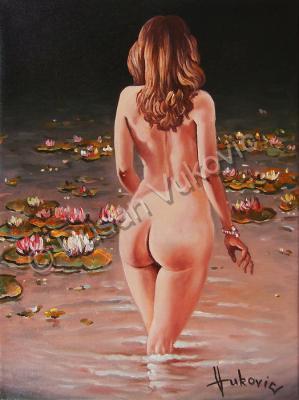 Gallery I - She Has Beautiful Eyes - Oil