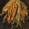 His Majesty - Corn - Oil Paintings - By S   O L   D, Realism Painting Artist
