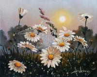 Early In The Morning - Oil Paintings - By S   O   L   D S   O   L   D, Realism Painting Artist