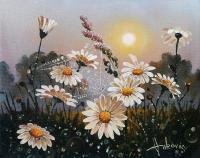 Early In The Morning - Oil Paintings - By S   O L   D, Realism Painting Artist