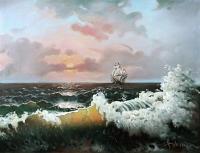 Homecoming - Oil Paintings - By S   O L   D, Realism Painting Artist