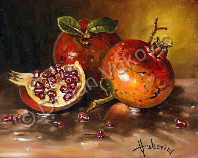 Gallery I - Pomegranates - Oil