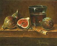 Figs - Oil Paintings - By S   O L   D, Realism Painting Artist