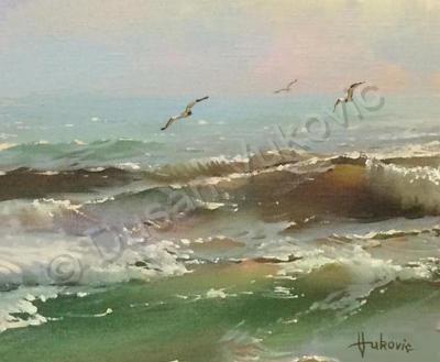 Gallery I - In The Rhythm Of The Waves - Oil