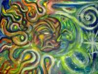 Twelve Oclock - Acrylic Pastels Ect Paintings - By Rick Metcalf, Ricks Style Painting Artist