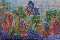 Abstract - Divine Harmony - Mixed Media On Canvas