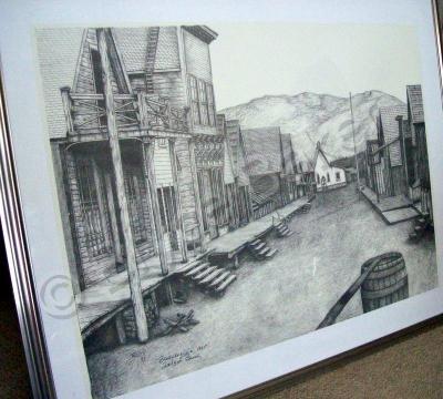 18 X 24 - Barkerville - Pencil