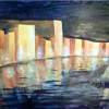 Grand Canal - Acrylic Paintings - By Gregg Moore, Impressionist Painting Artist
