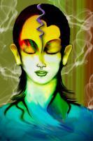 Surrealism - Buddha - Canvas