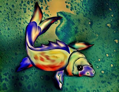 Surrealism - The Fish - Canvas