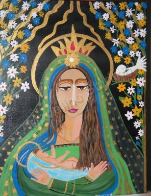 My Collection - Madonna And Child - Acrylic