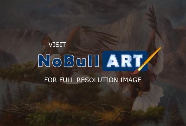 Animals - Eagles - Oil On Canvas