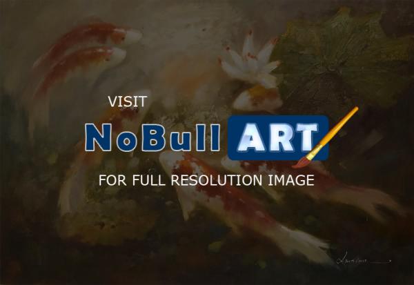 Animals - Fish - Oil On Canvas
